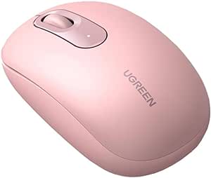 Ugreen 2400DPI 2.4Ghz Wireless Kablosuz Sessiz Mouse Pembe
