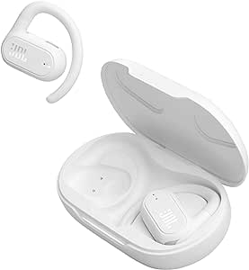 JBL Soundgear Sense – Kablosuz Bluetooth Açık Kulaklık – Su sıçramasına karşı korumalı ve konforlu – Beyaz