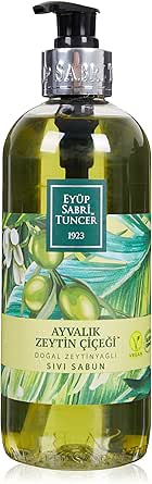 Eyüp Sabri Tuncer Doğal Zeytinyağlı Sıvı Sabun, Ayvalık Zeytin Çiçeği (500 ml)