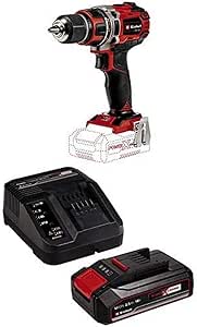 Einhell TP-CD 18/50 Li BL – Solo, Akülü Vidalama ve Einhell 18V 2,5 Ah PXC Starter Kit (Başlangıç Seti)