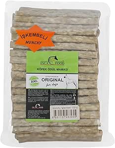 Esca Food Munchy Çubuk İşkembeli 12 Santimetre 8 Gram 100’lü Köpek Ödül Maması