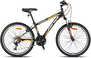 GERONI Magnum – 26″ MTB – 15′ – 21 Vites – V.B – Mat Siyah – Gri/Neon Turuncu