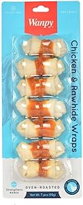 Wanpy Tavuk Sargılı 7’Li Çiğneme Kemiği 90 Gr Köpek Ödülü (7 x 90 gr)