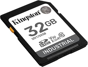 Kingston Endüstriyel SD Kart, 100MB/s’ye kadar, Yüksek Dayanıklılık, UHS-I U3 V30 A1, (SDIT/32GB)