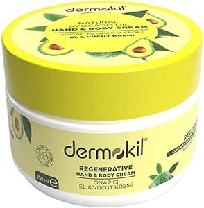 DERMOKİL Avokado Özlü El ve Vücut Kremi 250 ml