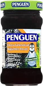 Penguen Böğürtlen Reçeli Ekstra Geleneksel 380 Gr