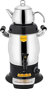 Remta R29 Mini Tek Demlikli Çay Semaveri, 5 lt, Paslanmaz Çelik