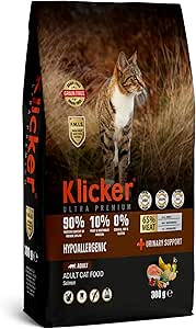 Klicker Tahılsız Yetişkin Kedi Maması Somonlu 300gr