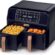 Kenwood Dual Airfryer BK Copper Çift Pişirme Hazneli Siyah HFP70.000BK – Çift Bölmeli Hazne, Aşırı Isınmaya Karşı Koruma Sistemi, Dijital Zaman ve Isı Ayarı, Hava Sirkülasyon Sistemi