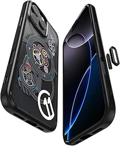 Spigen iPhone 16 Pro Kılıf Ultra Hybrid T (Kamera Buton Korumalı) MagFit MagSafe özellikli c11 Chronos – ACS09193