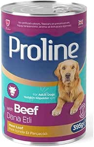 Proline Parça Dana Etli Pate Yetişkin Köpek Konservesi 395 Gr