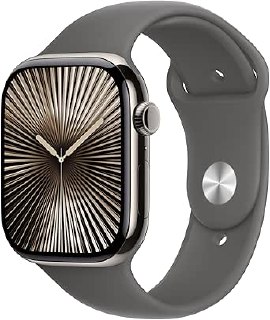 Apple Watch Series 10 GPS + Cellular 42 mm Natürel Kasa Akıllı Saat ve Taş Grisi Spor Kordon – M/L. Fitness Takibi, EKG uygulaması, Hep Açık Retina Ekran, Suya Dayanıklı Tasarım