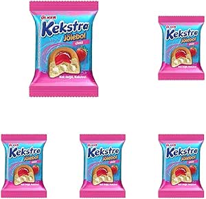 Ülker Kekstra Jölebol Çilek 40G 5li paket