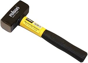 Rolson 10675 1 kg Stoning Hammer Fibreglass Shaft