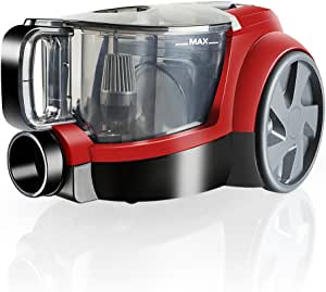 Arnica Pika Kırmızı Toz Hazneli Elektrikli Süpürge, 250 W, 2.5 L Hazne, HEPA 13 Filtre, Kırmızı