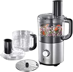 Russell Hobbs 25280-56 Kompakt Mini Mutfak Makinesi Yerden Tasarruf Sağlayan Tasarım, Paslanmaz çelik