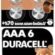 Duracell 2032 Lityum Düğme Pil 3V 4’lü +Alkalin Aaa Ince Piller 6’lı Paket