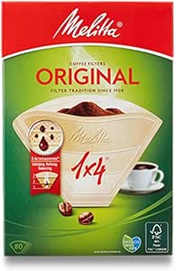 Melitta Original 1×4 Filtre Torbaları, 80 Adet