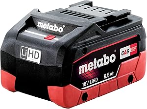 Metabo 625368000 18V 5.5 Ah LiHD Akü