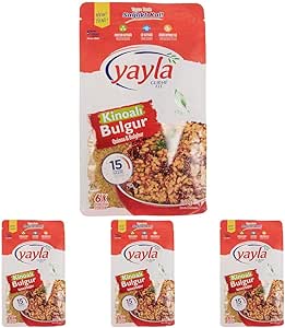Yayla Gurme Fit Kinoalı Bulgur 360 Gr 4lü paket