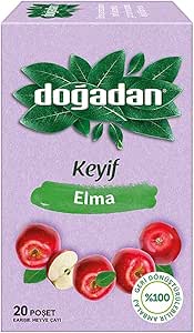 Doğadan Elma Çayı, 20 Poşet