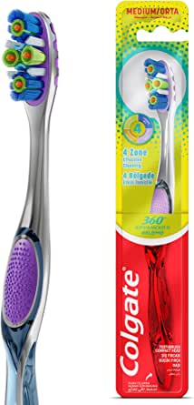 Colgate 360 Gelişmiş 4 Yönlü Koruma Orta Diş Fırçası Asorti