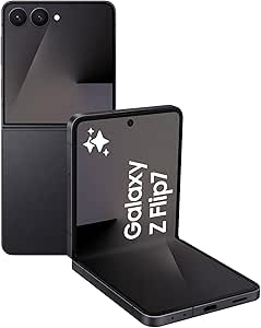 Samsung Galaxy Z Flip7, Yapay Zeka Telefonu, Gece Siyahı, 512GB depolama, 12GB Bellek, Selfie için 50MP Kamera, 3nm İşlemci, 4300mAh Pil (Samsung Türkiye Garantili)