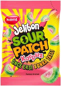 Jelibon Sour Patch Kids Karpuz Aromalı 160gr