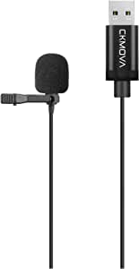 CKMOVA LUM 2 USB-A Girişli Klipsli Yaka Mikrofonu