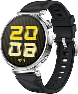 HUAWEI WATCH GT 5 41mm Akıllı Saat, Koşu ve Bisiklet için Yepyeni Spor Saati, 7 Güne Kadar Pil Ömrü, Keskin Hatlı Tasarım, Sağlık Takibi, iOS ve Android ile Uyumlu – Siyah