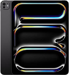 Apple iPad Pro 13 inç, M4 çip ile: Ultra Retina XDR Ekran, 512 GB, 12 MP Ön/Arka Kamera, LiDAR Tarayıcısı, Wi-Fi 6E, Face ID, Tüm Gün Süren Pil Ömrü — Uzay Siyahı