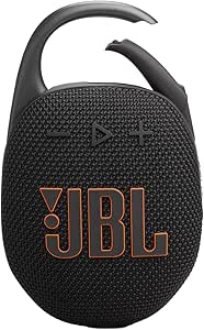 JBL Clip5, Bluetooth Hoparlör, IP67, Siyah
