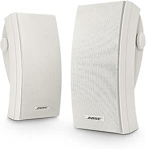 Bose 251 Dış Mekan Yüzey Hoparlörü, Beyaz, Bose Türkiye garantili