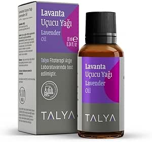 Talya%100 Saf Lavanta Uçucu Yağı 10ml – Cilt Bakımı – Difüzör için Aromaterapi Yağı
