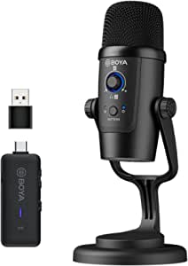Boya BY-PM500W Kablolu – Kablosuz USB Condenser Mikrofon