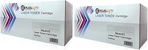Pluscopy Muadil 85A (CE285A) Muadil P1102 M1132 M1212 P1120 M1217 1600 Sayfa Siyah Muadil Toner 2 Adet