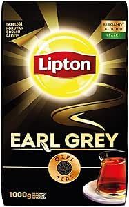 Lipton Earl Grey Dökme Bergamot Aromalı Siyah Çay Özel Seri 1000 GR
