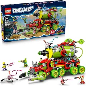 LEGO DREAMZzz Mateo’nun Sprey Boya Kamyonu 71499-9 Yaş ve Üzeri LEGO DREAMZzz Hayranı Çocuklar için İnteraktif Kamyon İçeren Yaratıcı Oyuncak Yapım Seti, Doğum Günü Hediyesi (929 Parça)