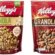 Kellogg’s Granola Beyaz Çikolatali Antep Fıstikli 300 Gr & Granola Çikolata Parçacıklı ve Fındıklı 340 Gr
