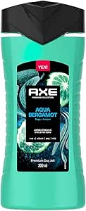 Axe Premium Collection Duş Jeli Aqua Bergamot 3 in 1 Vücut Saç Yüz 300 Ml