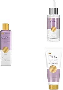 Clear Scalpceuticals Saç Dökülmesine Karşı Şampuan 300 ml + Clear Scalpceuticals Saç Dökülmesine Karşı Serum 45 ml + Clear Scalpceuticals Saç Dökülmesine Karşı Saç Bakım Kremi 170 ml