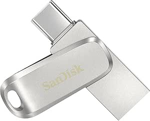 SanDisk Ultra 256 GB Dual Drive Luxe Type-C 150 MB/s USB 3.1 Gen 1