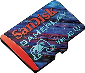 SanDisk GamePlay microSD kartı, mobil oyun/el konsolları için, 1 TB (okuma hızı 190 MB/sn’ye kadar, A2, V30, U3)