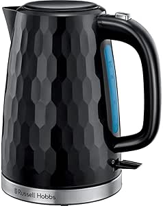 Russell Hobbs Honeycomb Black Kettle bouilloire 1,7 L 2400 W siyah