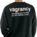 🚨 TrendSeninle Siyah Vargancy Tasarım Baskılı Oversize Sweatshirt