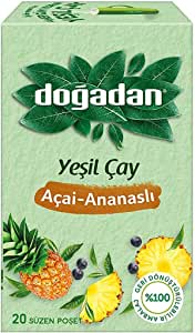 Dogadan Yeşil Çay Açai Ananaslı 20’Li