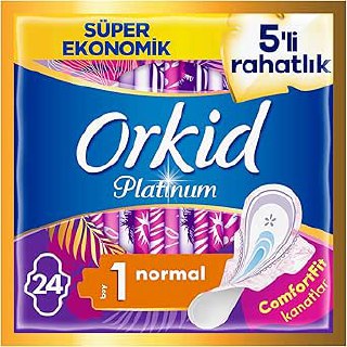 Orkid Platinum Hijyenik Ped Normal 24 Ped