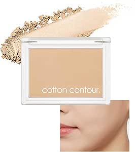 MISSHA Yumuşak Dokulu Kolay Uygulanabilen Kontür Cotton Contour (Baked Bagel)