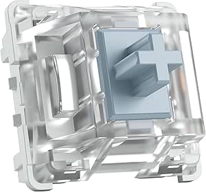 Glorious PC Gaming Race Kailh Speed Silver Switches GMMK klavyeler için – 120 adet