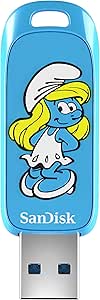 SanDisk Smurfs USB Flash Disk 256 GB